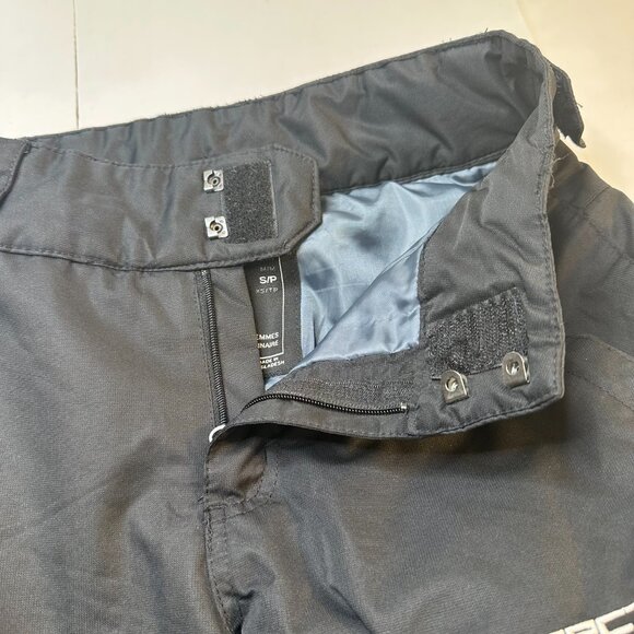 Arctix Women's Black Snow Pants Durable Weather Resistant Fabric - Size S/P - Picture 5 of 10